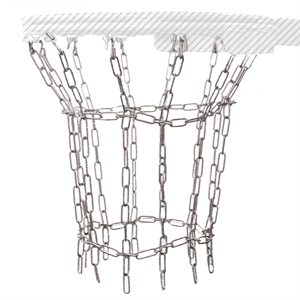 Ultra-sturdy chain basketball mesh