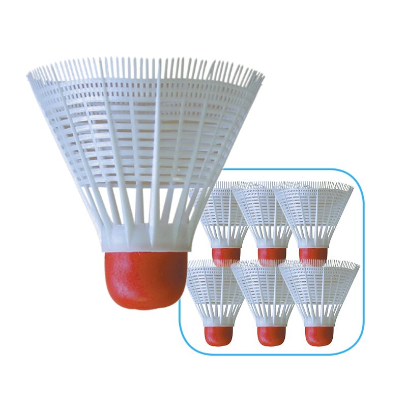 Volants de badminton durables et résistant aux intempéries, paq. 6, tous  âges