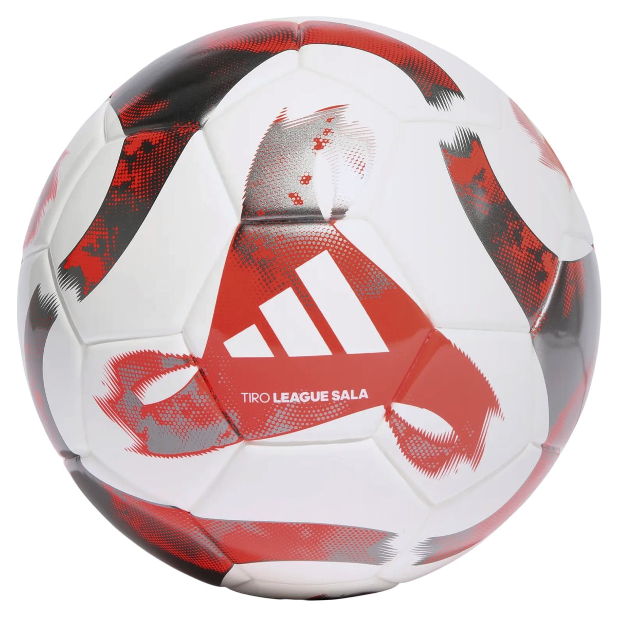 Ballon de Futsal taille 4 (périmètre 63cm) Rouge et blanc pour les