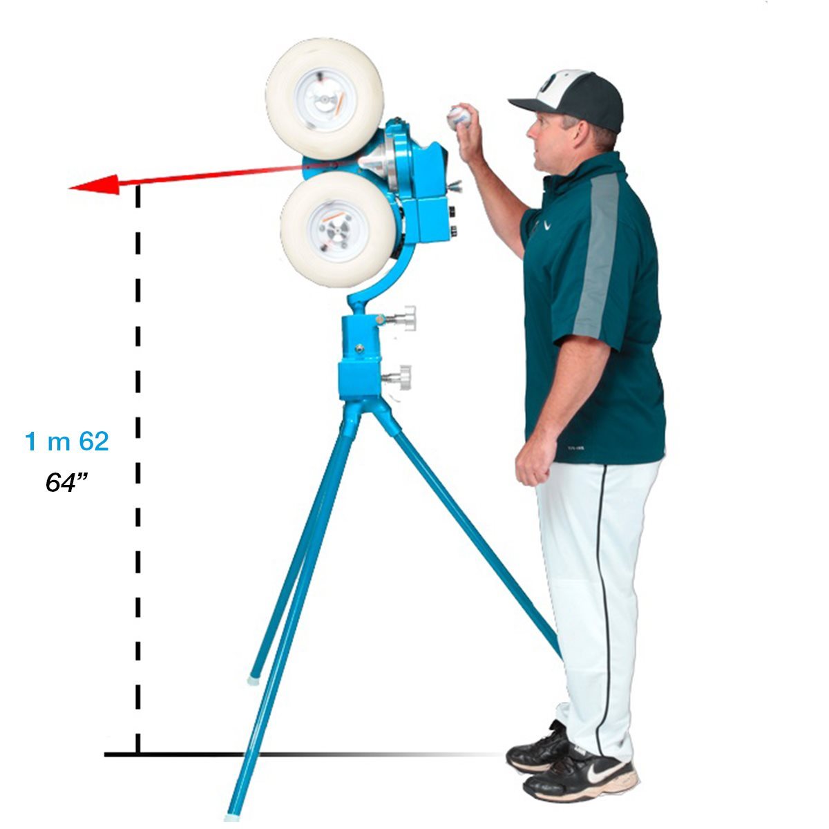 Douzaine De Balles De Baseball En Cuir Cousu Pour Machine à Lancer – Marque Heater