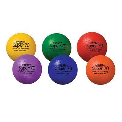 6 High-Density and Rebound Foam Ball, 7cm