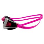 Lunettes de natation avec protection UV rose Scaup® «Aloha», sénior