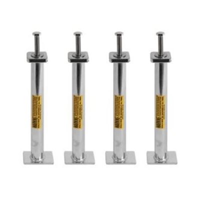 4 ancrages semi-permanents pour 1 but