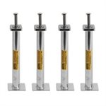 4 ancrages semi-permanents pour 1 but