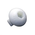 100 Kwik Goal Tamper Resistant Net Clips, White