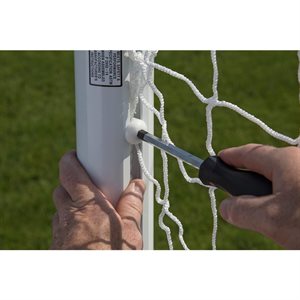 100 attaches de filet Kwik Lock antivol, blanches