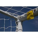 100 Kwik Goal Tamper Resistant Net Clips, White