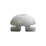 100 attaches de filet Kwik Lock antivol, blanches