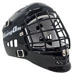 Masque de gardien de hockey pro en ABS, SR, noir