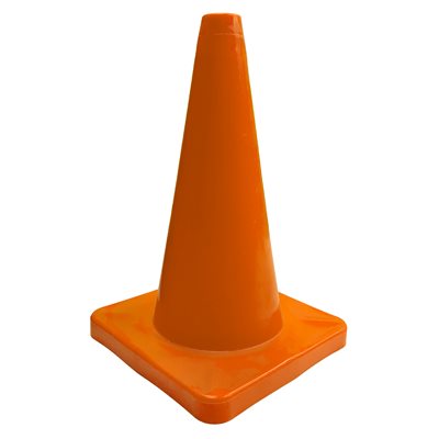 Plastic Cone, 18", Orange