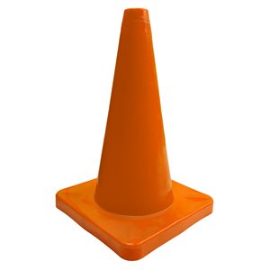 Plastic Cone, 18", Orange