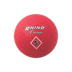 Playground Ball, 5", Red