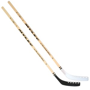 Bâton de hockey Mylec® sénior en bois, palette Air-Flo intégrée