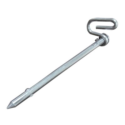 Anchor Stake for Baseball Base with Straps