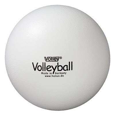 Ballon de volleyball Volley, 8-¼", blanc
