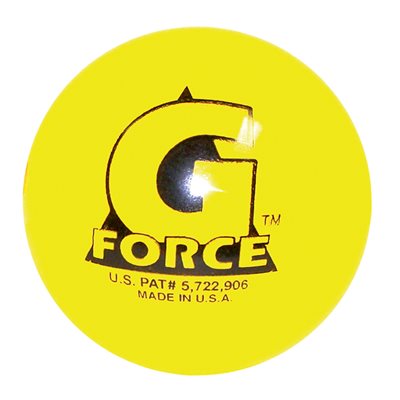 Balle G-FORCE liquide à l'intérieur Jaune Balle G-FORCE liquide à l'intérieur Jaune