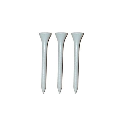 1000 tees en bois, 2-¾", blancs