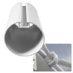 Pair of Kwik Goal Pro Premier Euro Match Goals 8'x24'x3'x9' with Swivel Wheels