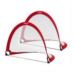 Pair of Kwik Goal Infinity Lite Goals 2'8"x4'