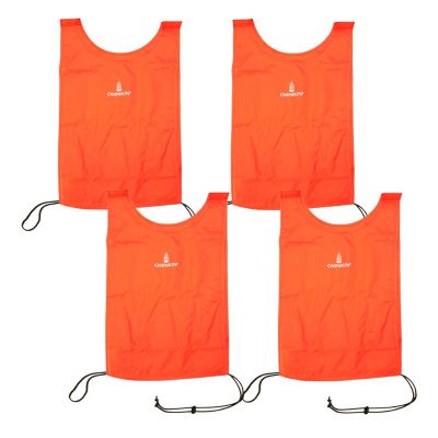 4 dossards OMNIKIN en nylon, orange