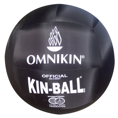 Black Official Kin-Ball Omnikin® Ball, 48" (122 cm) 