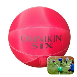 Red Omnikin® «Six» Ball, 18" (46 cm)