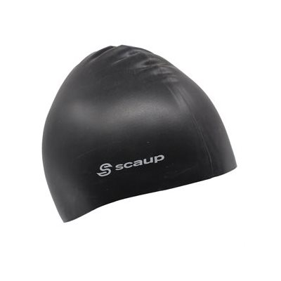 Long Hair Swim Cap, COMB Series, Black