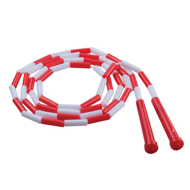 Corde à sauter avec segments de plastique