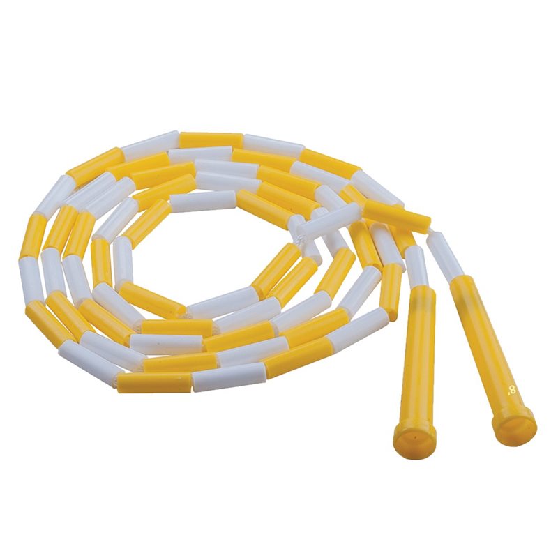 Corde à sauter avec segments de plastique