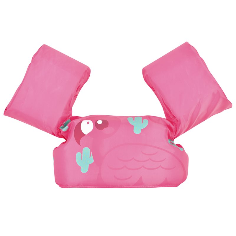 Gilet de flottaison avec bras pour enfant, FLAMINGO