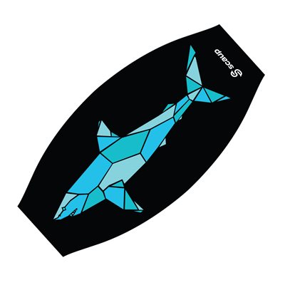 Diving Mask Strap Cover, Model Shark