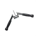 Barre à triceps pour système de poulie