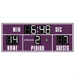 Outdoor football / soccer scoreboard, 10’ x 6’