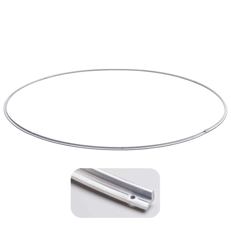 Aluminum circle comes in 4 sections Shot circle