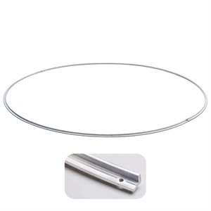 Cercle d'aluminium en 4 sections pour le lancer du disque