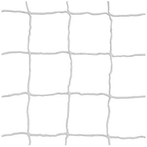 Kwik Goal® Soccer Nets, 120 mm Square Mesh, 3 mm Solid Knotless Braid, 6'6" x 18'6" x 2' x 6'6"