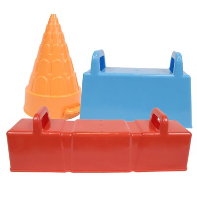 Set of 3 Assorted Snow Block Makers
