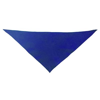 Foulard triangulaire en coton 36" x 24" x 24"