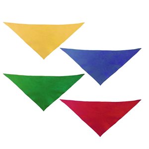 Triangular scarf polycotton 36" (92 cm)