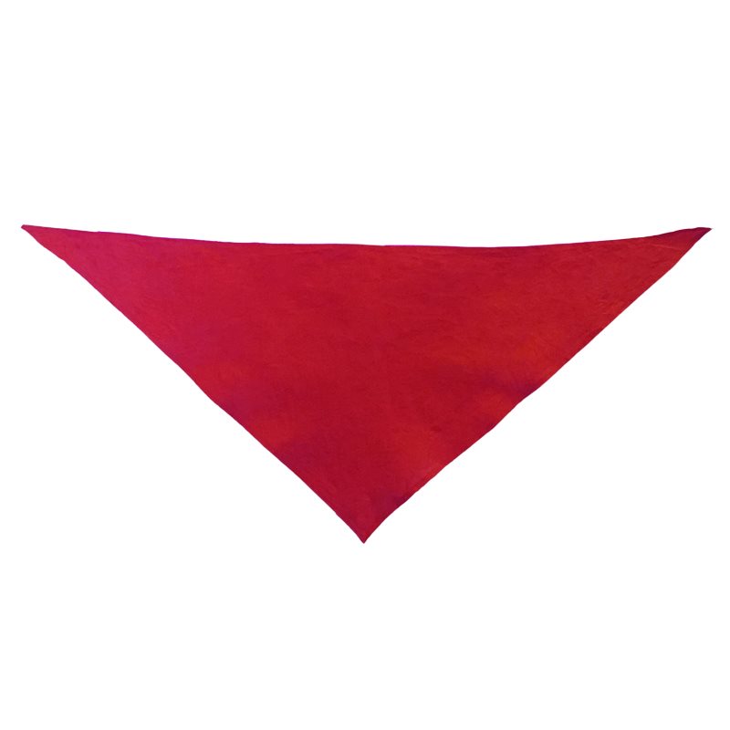 Foulard triangulaire en polycoton 92 cm (36")