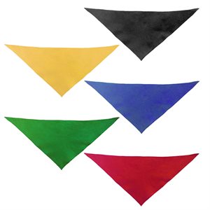 Triangular scarf polycotton 24" (60 cm)
