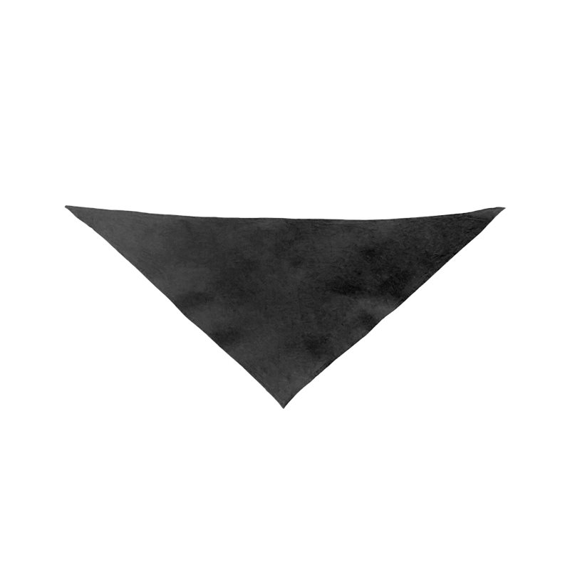 Foulard triangulaire en polycoton 60 cm (24")