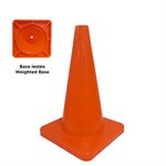 Cône en vinyle avec base lestée 46 cm (18")