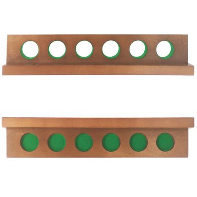 2-Piece Billiards Cue Rack