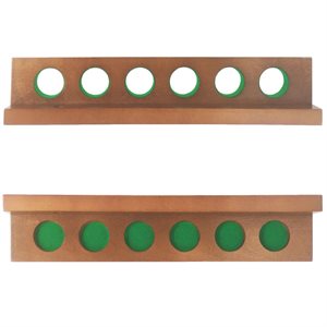 2-Piece Billiards Cue Rack