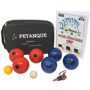 6 boules de pétanque d'intérieur