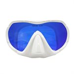 Masque de plongée Scaup Olympus, lentilles miroir