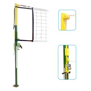 Four-game end posts set Volleyball, Badminton, Tennis and Pickleball
