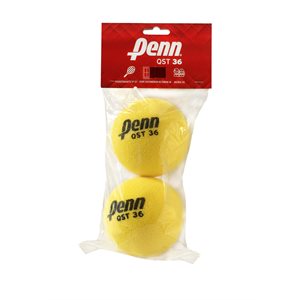 2 Penn QST 36 Oversized Foam Tennis Balls, Junior