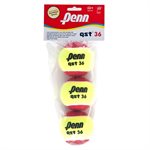 Junior 8 & Under Penn QST 36 Felt Tennis Balls